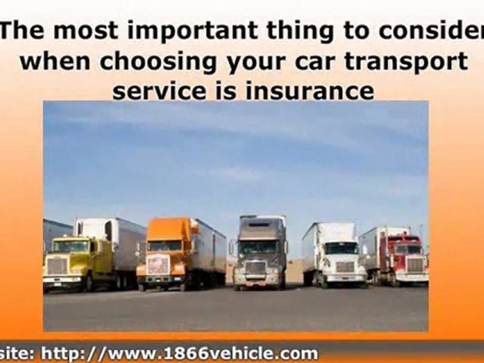 4 Factors To Consider While Selecting Car Transport Services