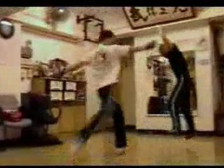Sifu Cliff very bad sparring