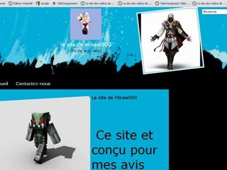Présentation de mon site