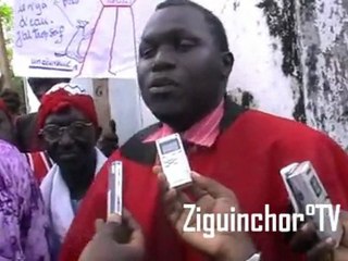 TEST- Les populations de Baïla marchent pour de l'eau