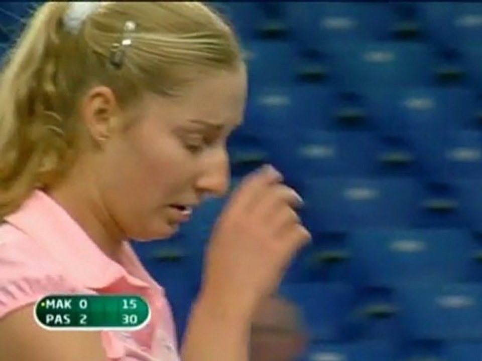 Luxemburg - Paszek in Runde 2