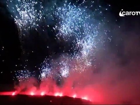 Icaro Tv. Inaugurazione Palas, i fuochi d'artificio