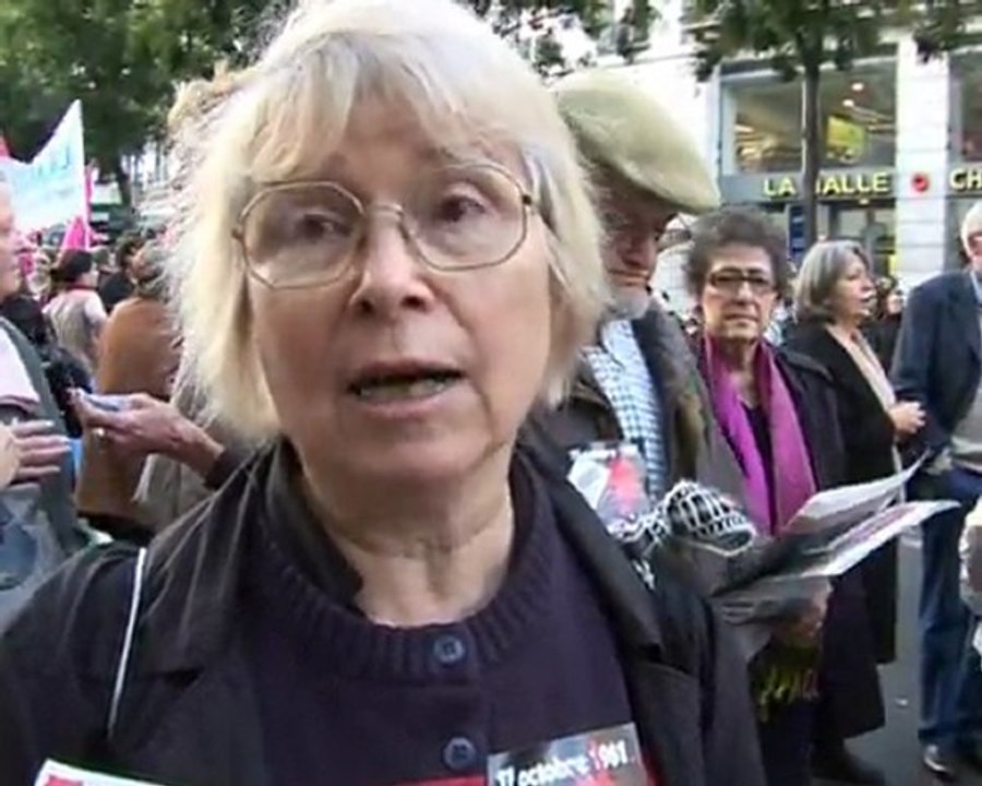 Commémoration du 17 ocobre 1961