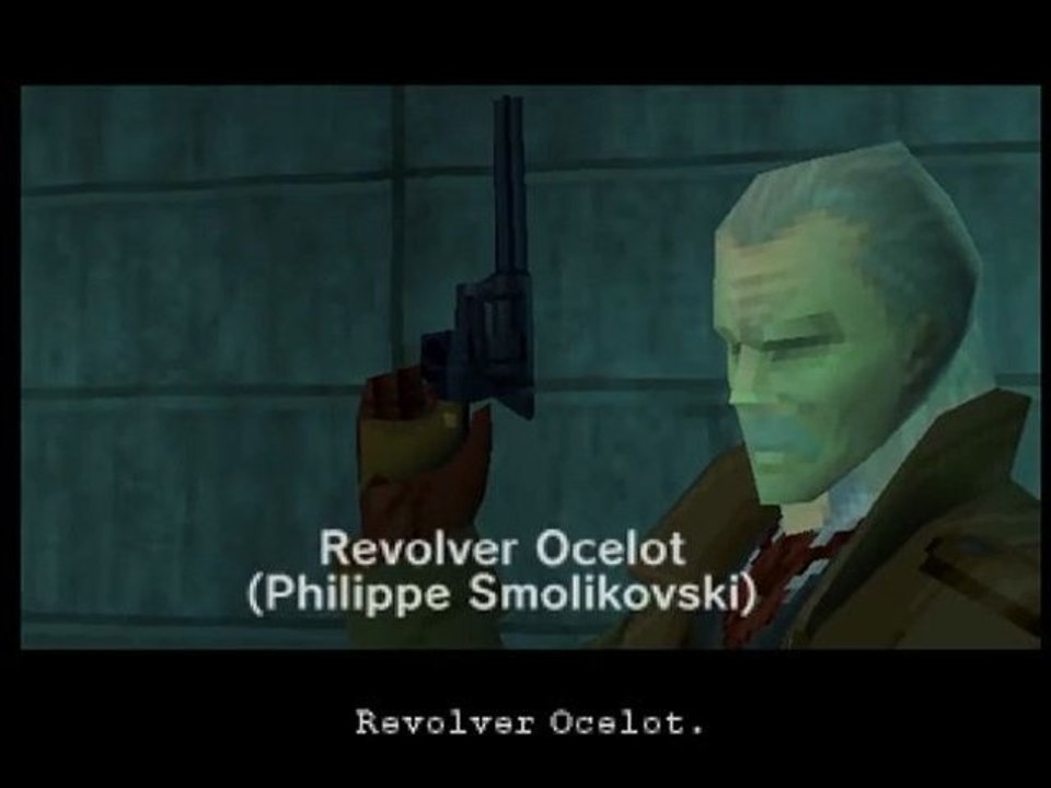 Metal Gear Solid walkthrough coop 3 - Revolver ... OCELOT !