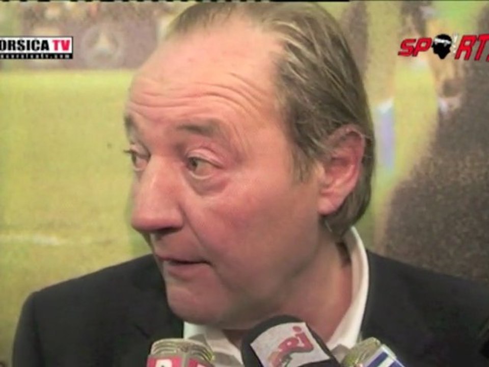 L2 / 2011-12 - Bastia 2-2 Lens : Réaction Gervais Martel