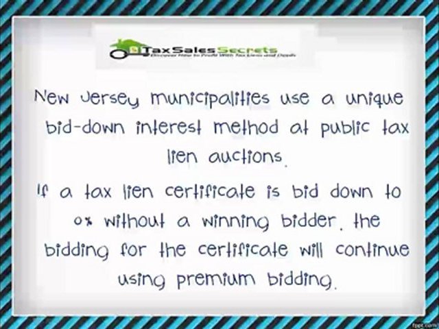 New Jersey Tax Liens