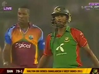 Ban vs WI 1st ODI 13th October 2011 (BD bat)