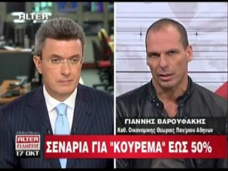 Ο Γιάννης Βαρουφάκης στο Alter (17-10-2011)