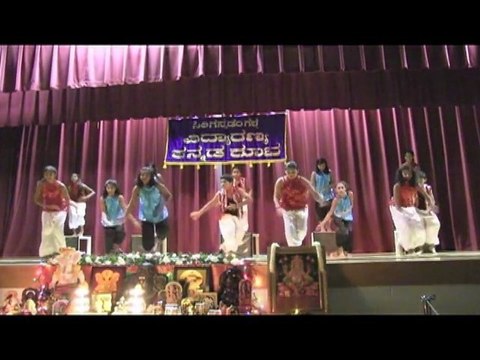 VIDYARANYA KANNADA KOOTA 2011: GANESHA HABBA: DANCE MEDLEY