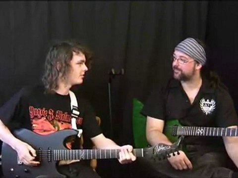 Rob Chappers & Ben Wilshire jam (Marshall MA50 Vs JVM205) part 1