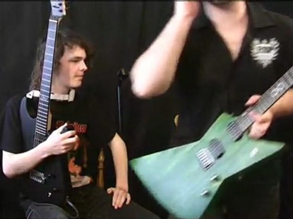 Rob Chappers & Ben Wilshire jam (Marshall MA50 Vs JVM205) part 2