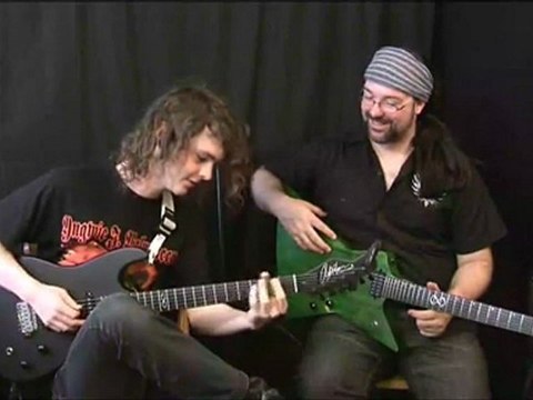 Rob Chappers & Ben Wilshire jam (Marshall MA50 Vs JVM205) part 3