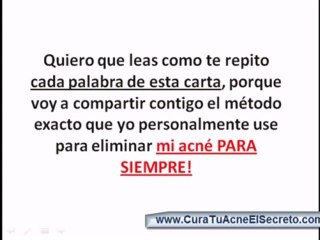 Tips Para Eliminar el Acne (Documento GRATIS)
