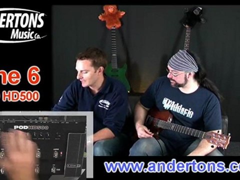 Line 6 POD HD500 Demo - Creating the Monkey Lord Tone (Part 1)