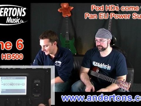 Line 6 POD HD500 Demo - Creating the Monkey Lord Tone (Part 2)