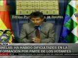 Ministro boliviano destaca elección histórica de jueces