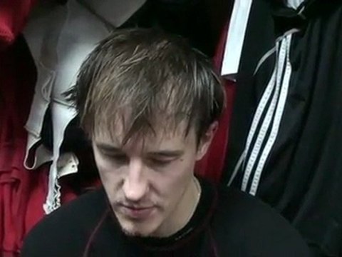 Олег Губин после игры с к.Динамо 17.10.11.