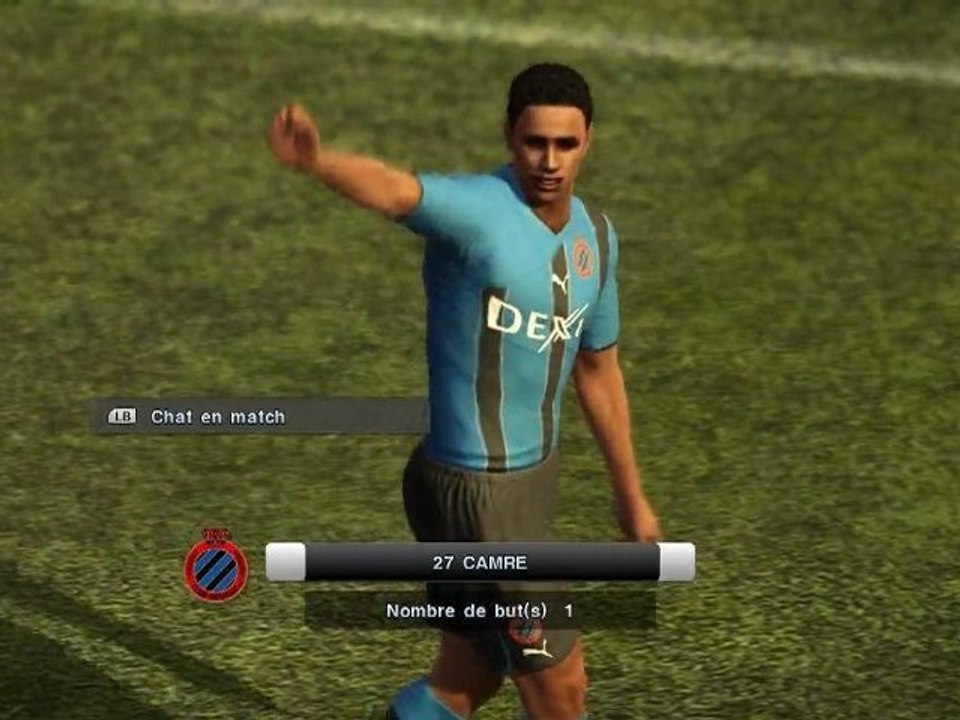 PES 2011 [Match 3] CLUB BRUGGE KV vs A.C. MILAN (1280x720p)