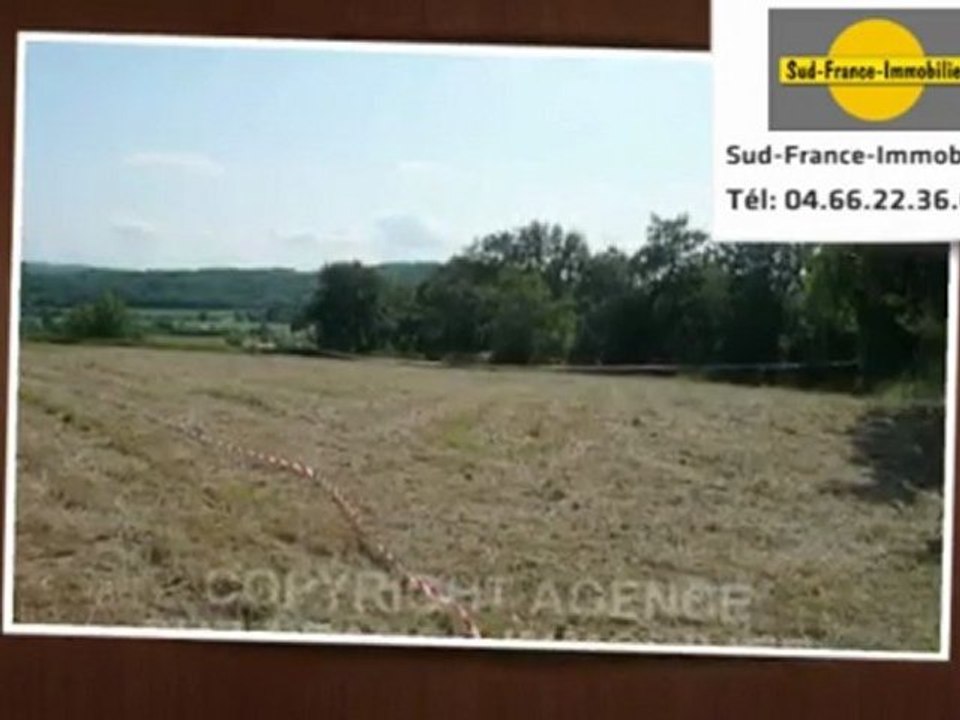 Réf. 1179-2 - A vendre - terrain - UZES (30700) - 1 711m²