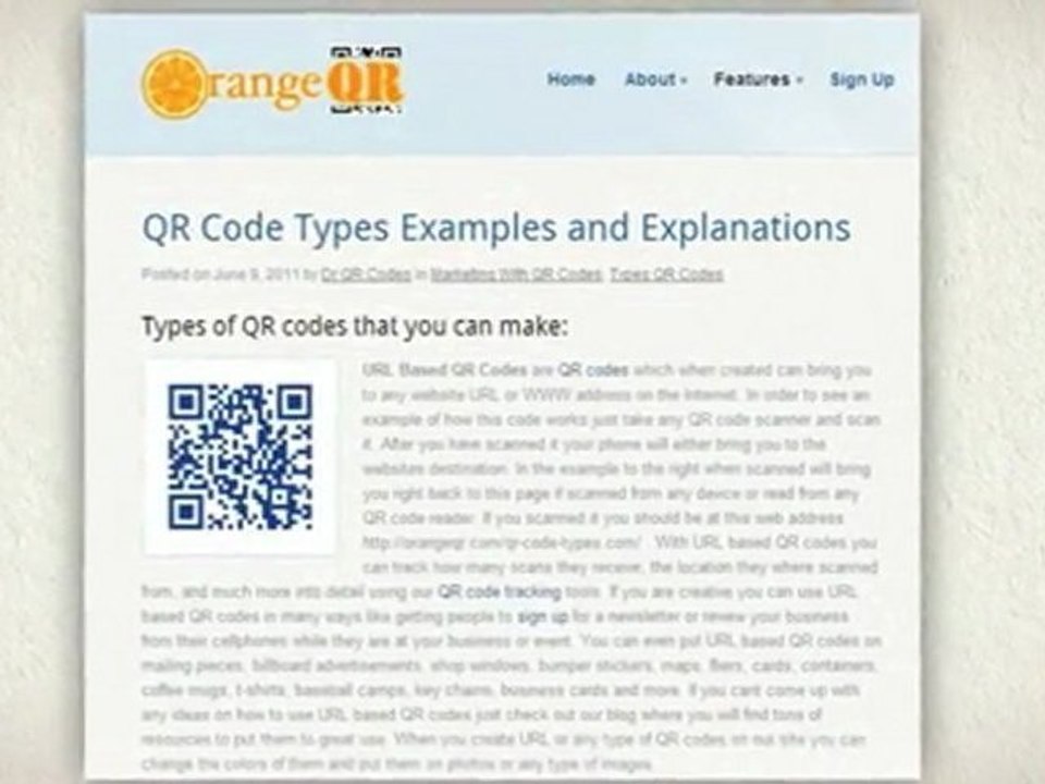 QR Code Generation