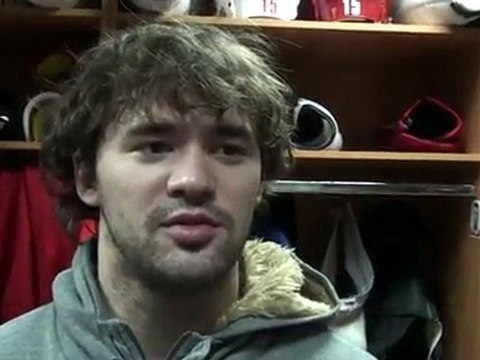 Роман Людучин после игры с к.Динамо 17.10.11.