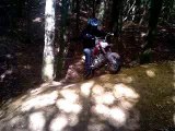 une sortie en dirt bike
