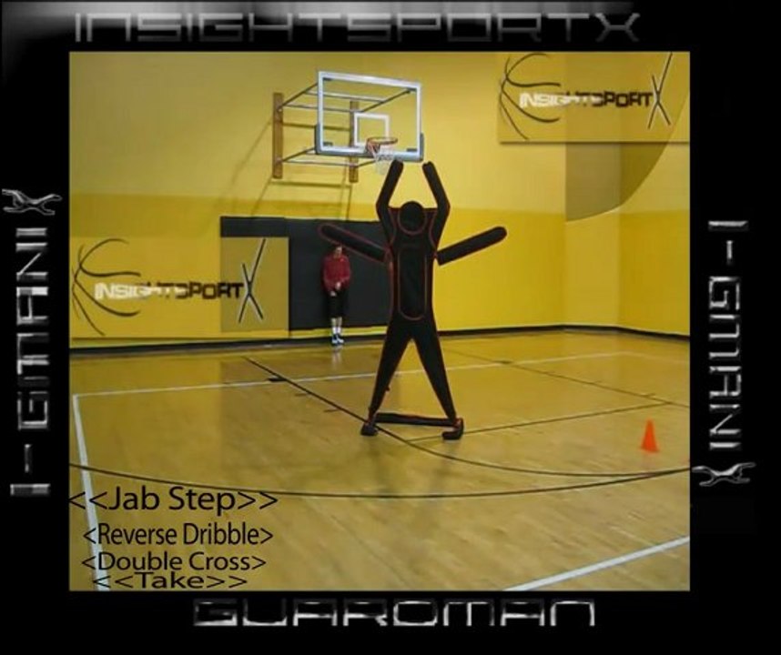 Basketball Dribbling Drill- Attack Defense Ball Handling Drill insightsportx.com