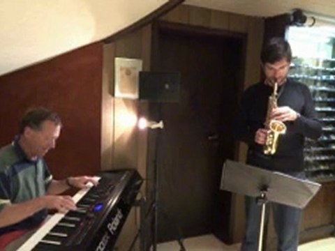 Tchaikovsky lac des cygnes/ duo sax soprano piano électrique/ père et fils