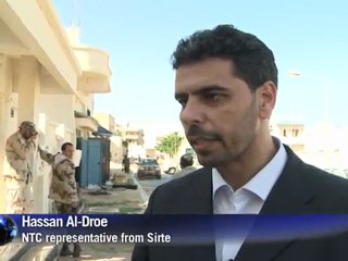 Libya forces shell Kadhafi positions in Sirte