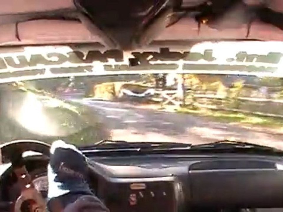 surin ludovic /tirel eloise finale rallye autun ES4 grosse chaleur