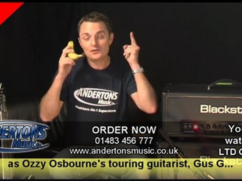 The Andertons Super Saver Show - ESP LTD Gus-200 with new Blackstar HT Club 50