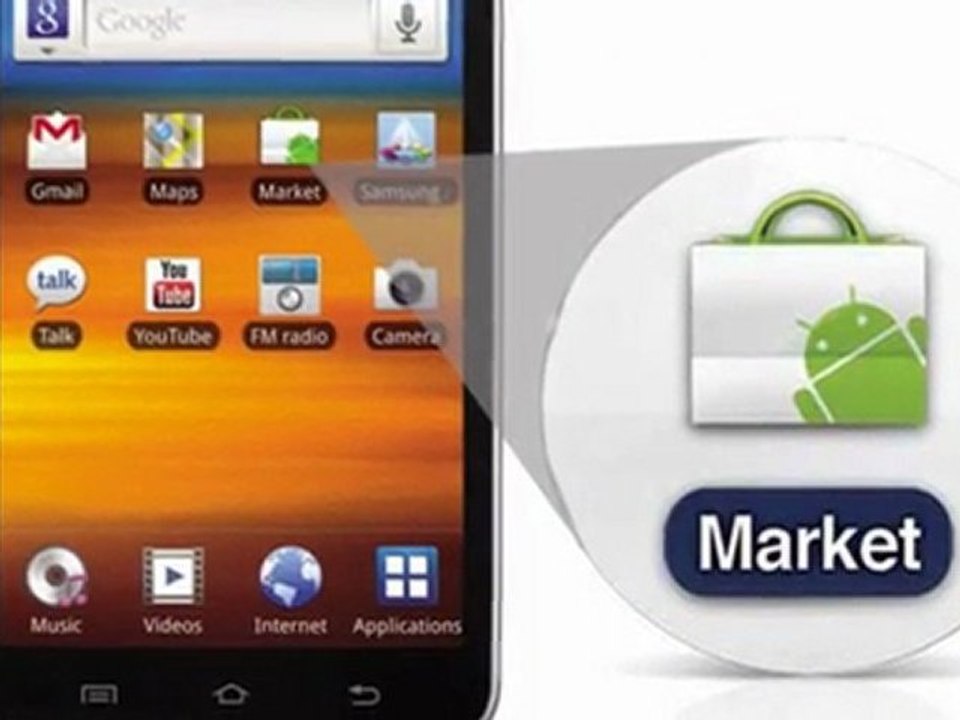 Samsung Galaxy 5.0 Android MP3 Player