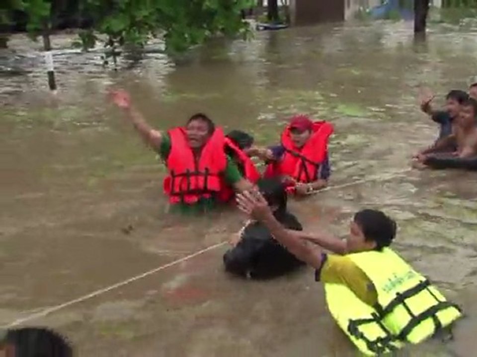Kampf gegen Flutkatastrophe: Bangkok leidet unter Hochwasser