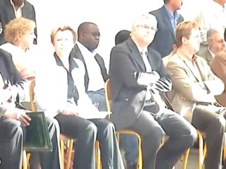 mosquée ulis pose de la  1ére.pierre partie 1/2