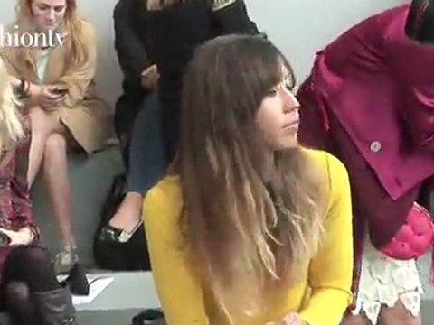 Topshop Unique Front Row - London Spring 2012 | FTV