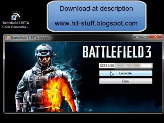 Battlefield 3 Beta Key generator