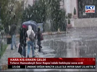 Kara Kış Erken Geldi