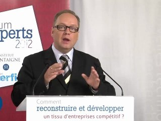Reconstruire un tissu d'entreprises compétitif :  Alexandre Mirlicourtois