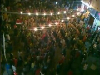 Syrians protest at funeral