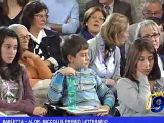 Barletta   Al Dr  Miccoli il premio letterario