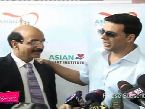 Akshay Kumar Speaks About Other Bollyood Stars Doing Noble Work At Asian Seva