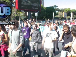 Corteo universitari Sapienza - Roma 15 Ottobre 2011