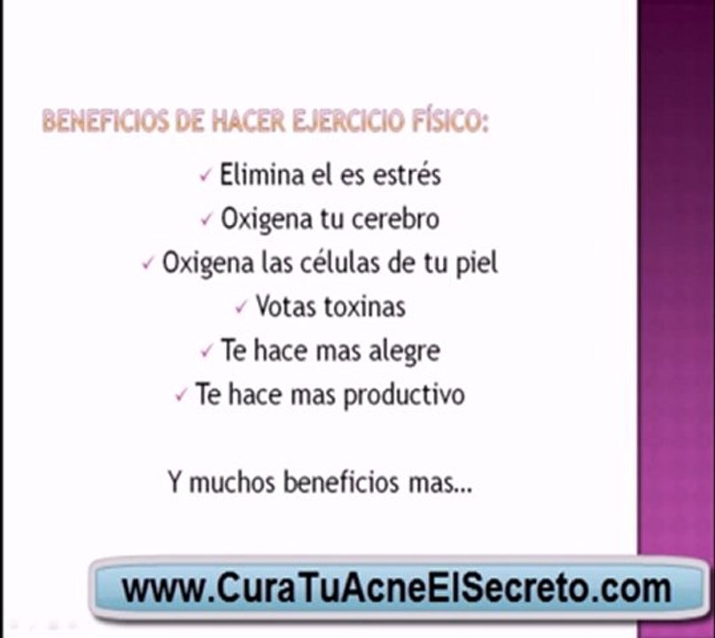 Curas Para el Acne (IMPORTANTE)