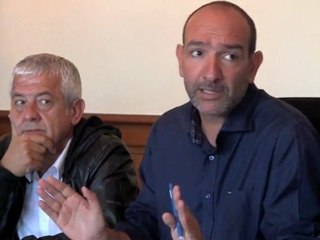 Football (Ligue 2) - Conférence de presse des dirigeants du SC Bastia