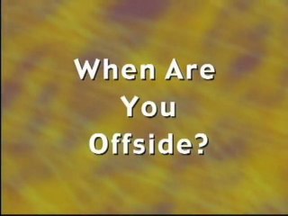 US Soccer Referee Resource Video - Offsides