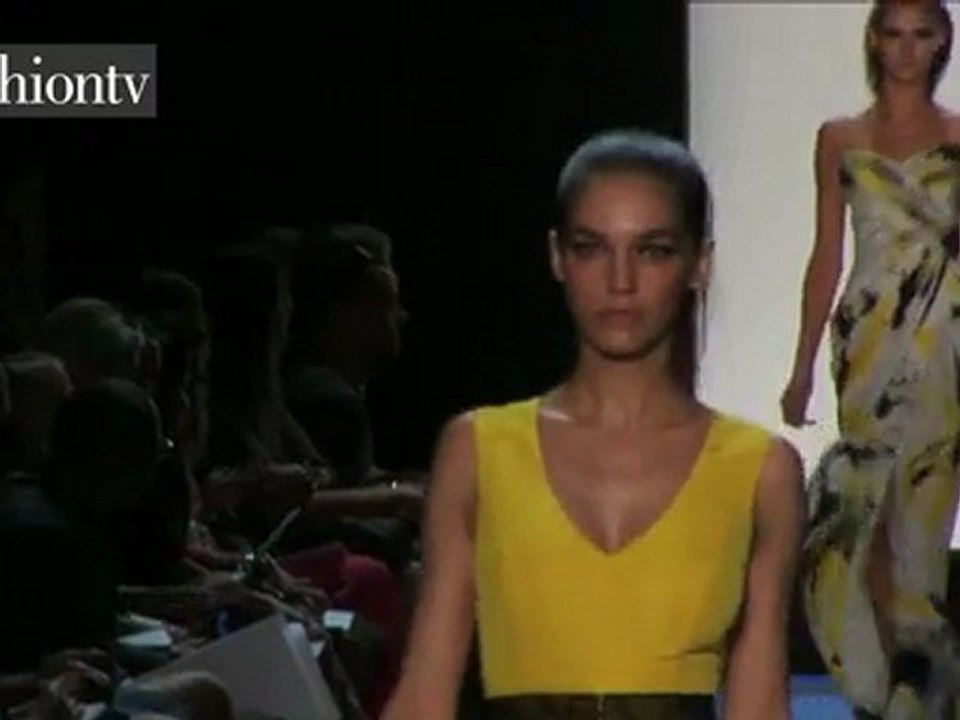 Monique Lhuillier Spring 2012 at New York Fashion Week | FTV
