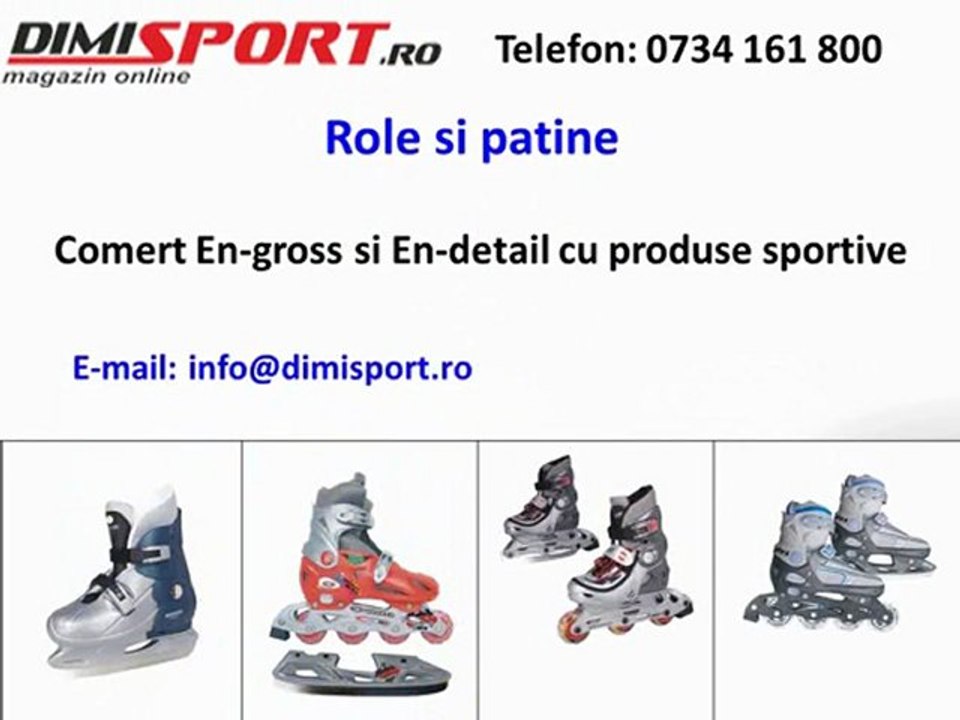 Articole sport - barbati - femei - copii