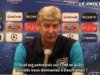 Wenger fait confiance à Deschamps