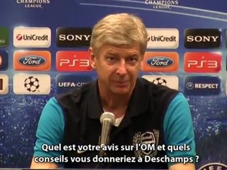 Wenger fait confiance à Deschamps