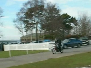 Airbag motorcycle jacket crash tested